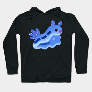 Blue nudibranch Hoodie